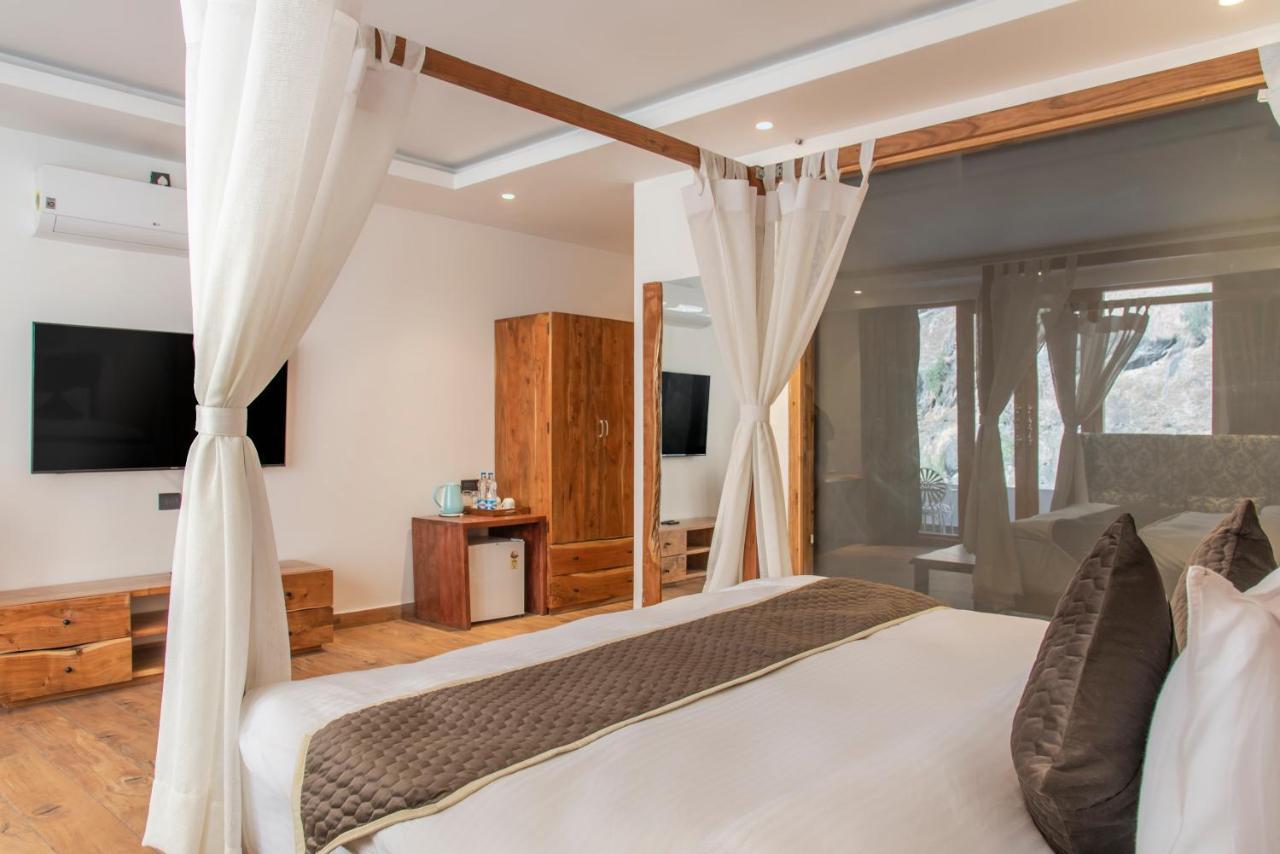 Echor Palm Bliss Riverside Resort & Spa Kasol Exterior foto