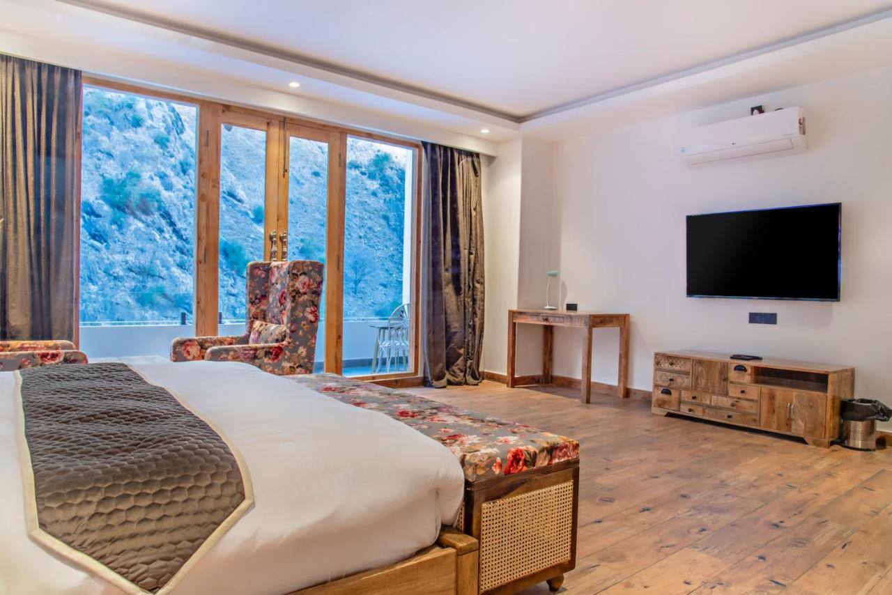 Echor Palm Bliss Riverside Resort & Spa Kasol Exterior foto